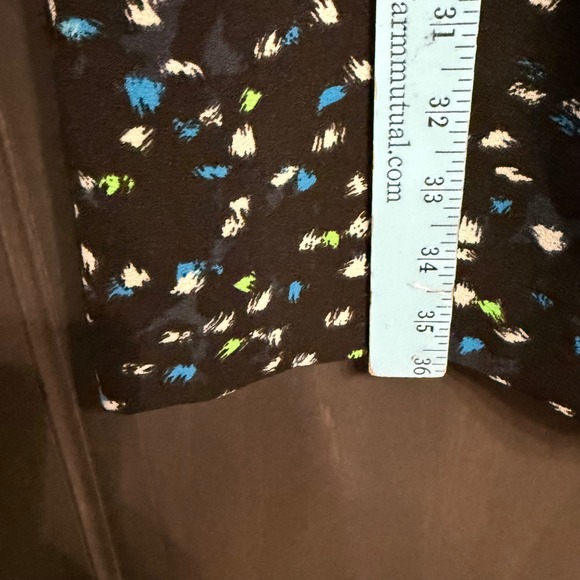 J Crew NWT Black Abstract Print Sleeveless V Neck Sheath Dress Size 8 - Picture 9 of 9